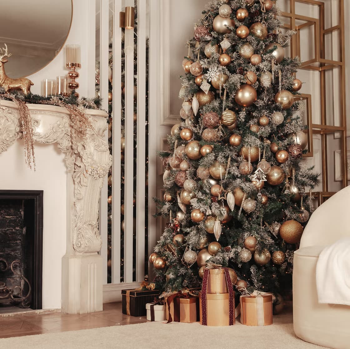 Warm LED lights and holiday lighting